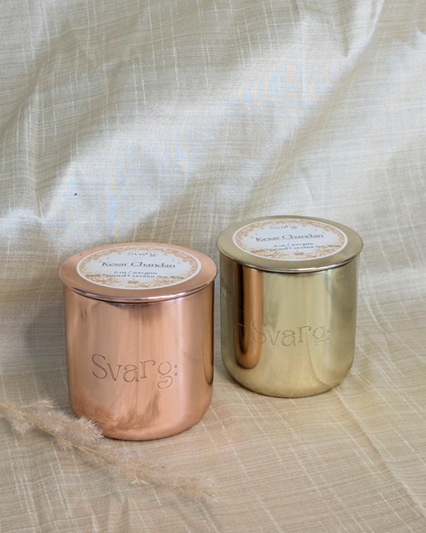 SVARG: KESAR CHANDAN CANDLE