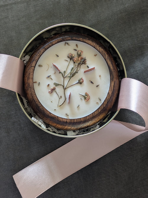 SVARG: BOTANICAL ART CANDLE