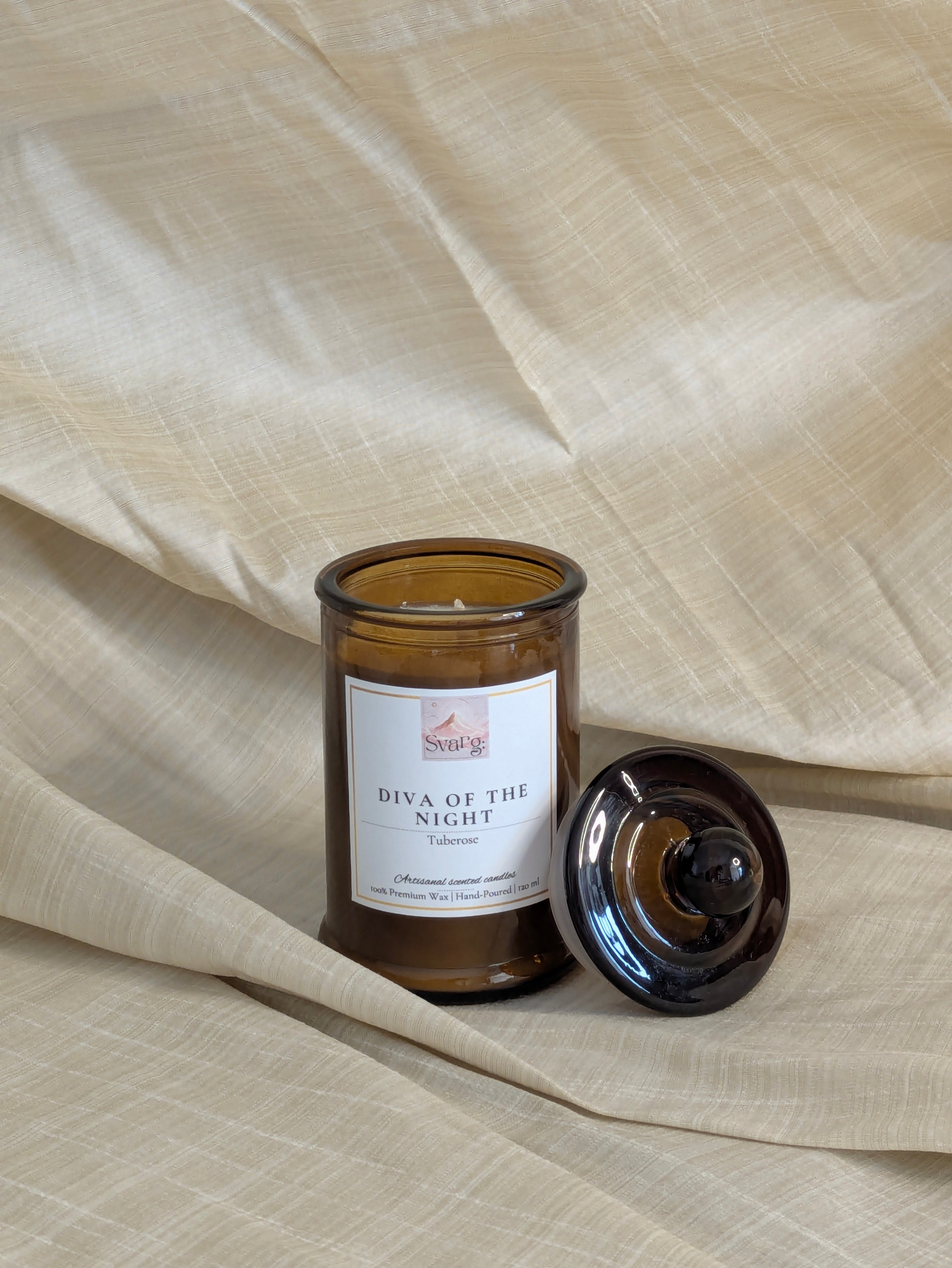SVARG: TUBEROSE CANDLE GLASS