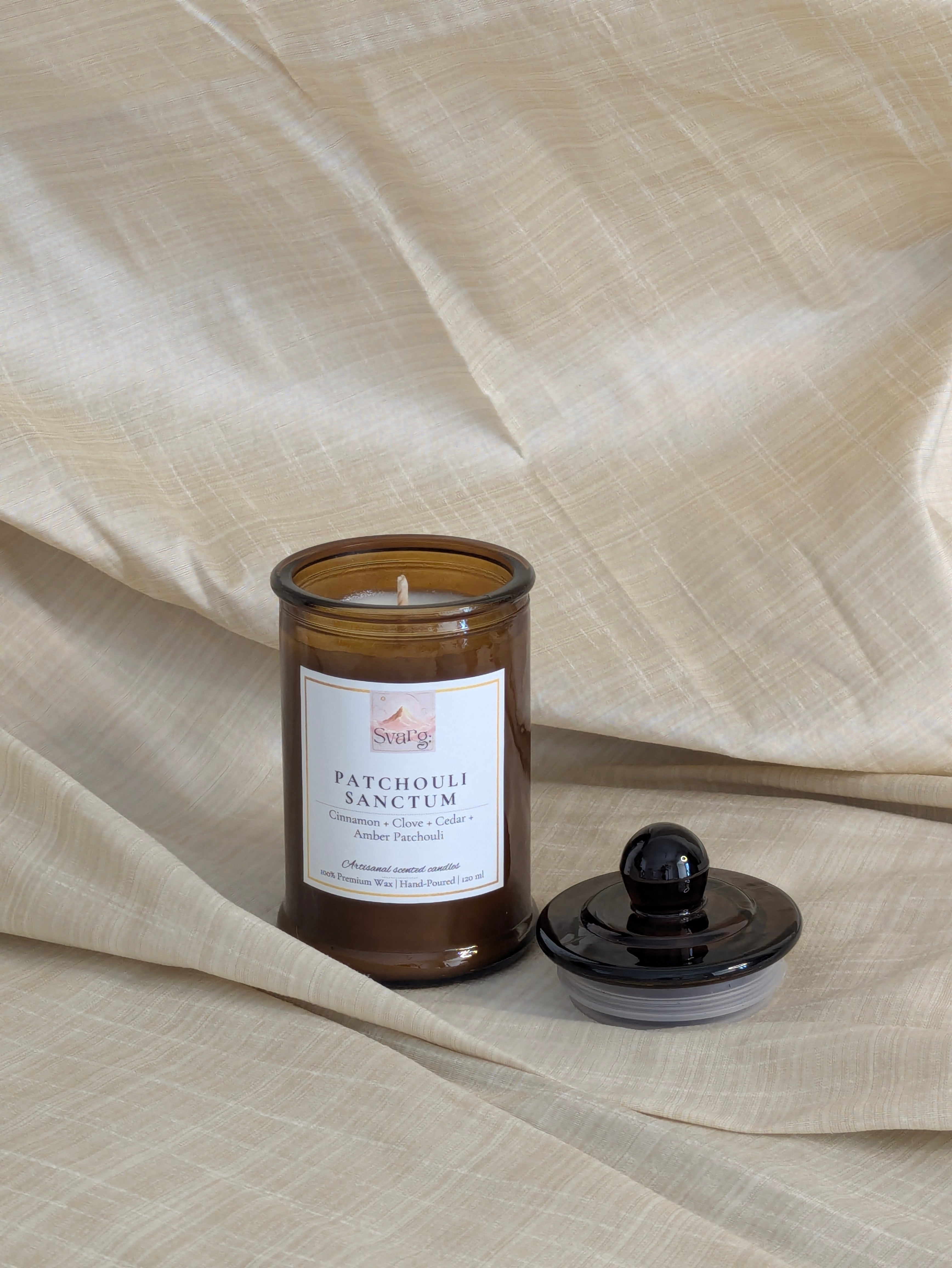 SVARG: PATCHOULI CANDLE GLASS