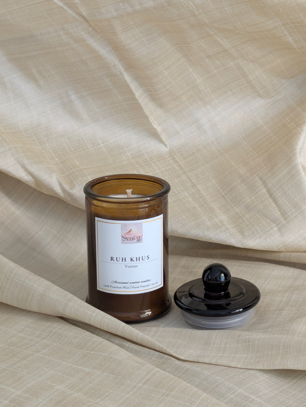 SVARG: VETIVAR CANDLE GLASS
