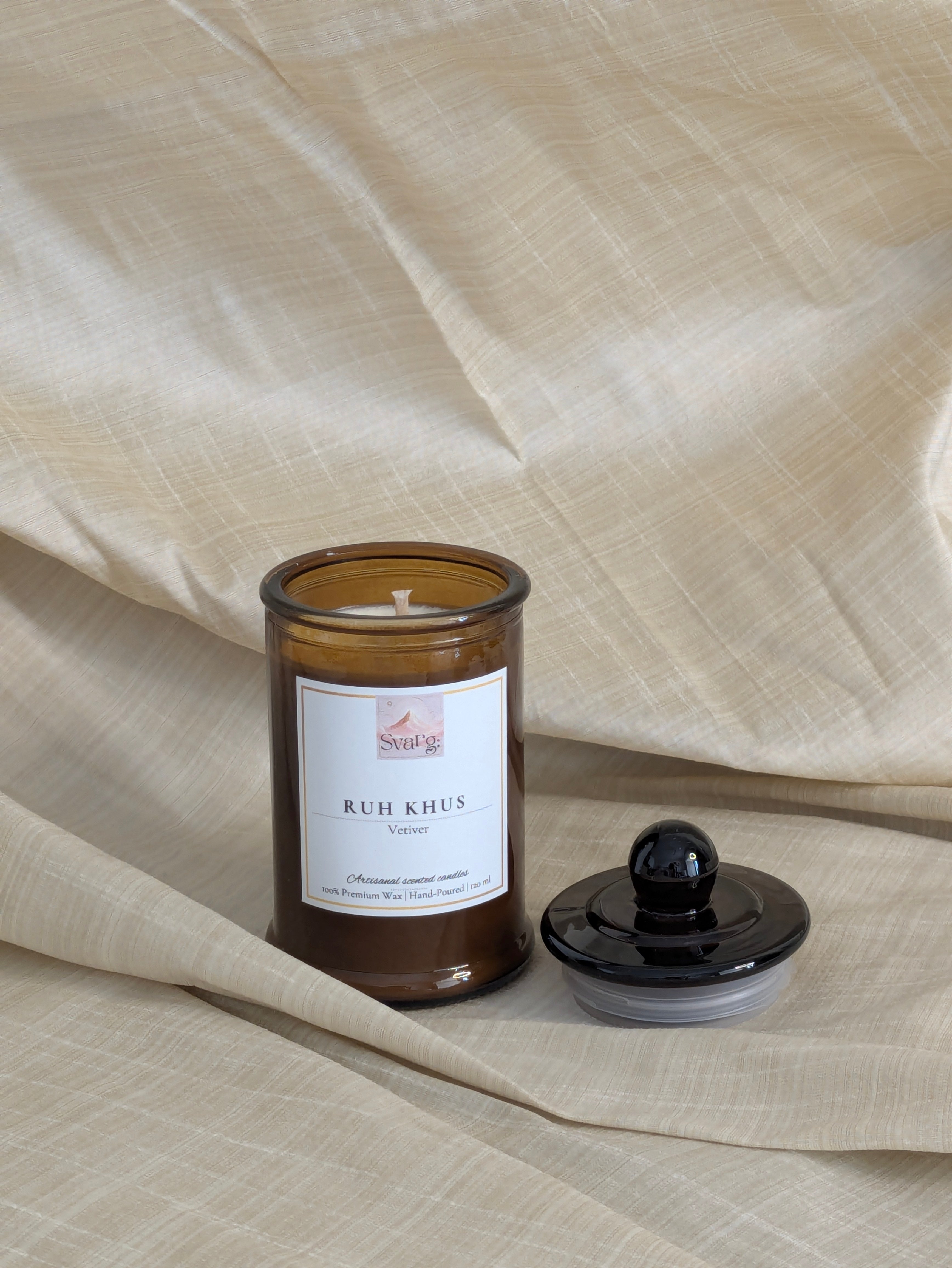 SVARG: VETIVAR CANDLE GLASS